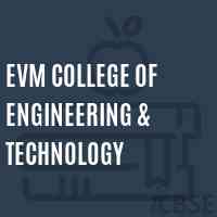 Evm College of Engineering & Technology Logo