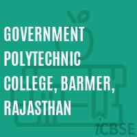 Government Polytechnic College, Barmer, Rajasthan Logo