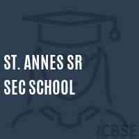 St. Annes Sr Sec School Logo