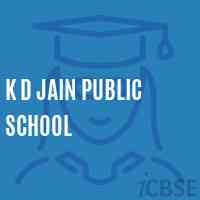 K D Jain Public School Logo