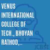Venus International College of Tech., Bhoyan Rathod, Gandhinagar Logo
