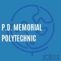 P.D. Memorial Polytechnic College Logo