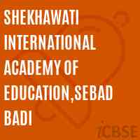 Shekhawati International Academy of Education,Sebad Badi School Logo