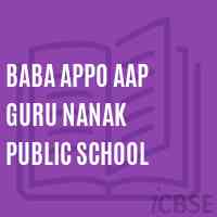 Baba Appo Aap Guru Nanak Public School Logo