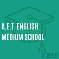A.E.T. English Medium School Logo