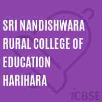 Sri Nandishwara Rural College of Education Harihara Logo