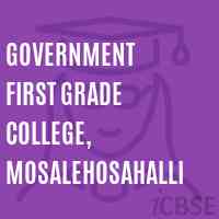 Government First Grade College, Mosalehosahalli Logo