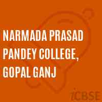 Narmada Prasad Pandey College, Gopal Ganj Logo