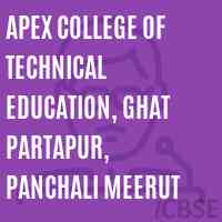 Apex College of Technical Education, Ghat Partapur, Panchali Meerut Logo