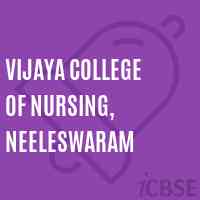 Vijaya College of Nursing, Neeleswaram Logo