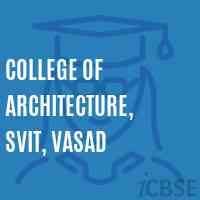 College of Architecture, Svit, Vasad Logo