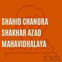 Shahid Chandra Shakhar Azad Mahavidhalaya College Logo