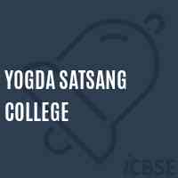 Yogda Satsang College Logo