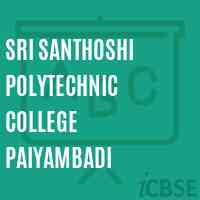 Sri Santhoshi Polytechnic College Paiyambadi Logo