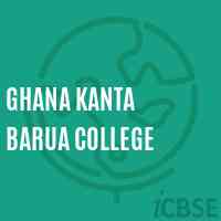 Ghana Kanta Barua College Logo