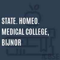 State. Homeo. Medical College, Bijnor Logo