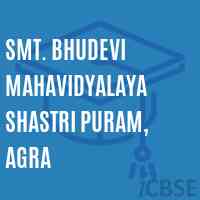 Smt. Bhudevi Mahavidyalaya Shastri Puram, Agra College Logo