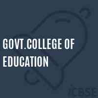 Govt.College of Education Logo
