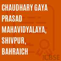 Chaudhary Gaya Prasad Mahavidyalaya, Shivpur, Bahraich College Logo