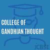 College of Gandhian Thought Logo