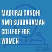 Madurai Gandhi Nmr Subbaraman College For Women Logo