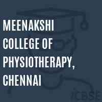 Meenakshi College of Physiotherapy, Chennai Logo