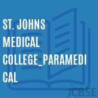 St. Johns Medical College_ParaMedical Logo