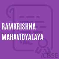 Ramkrishna Mahavidyalaya College Logo