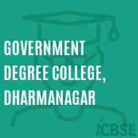 Government Degree College, Dharmanagar Logo