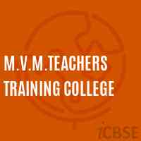 M.V.M.Teachers Training College Logo