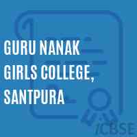 Guru Nanak Girls College, Santpura Logo