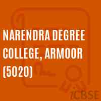 Narendra Degree College, Armoor (5020) Logo