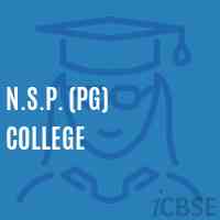 N.S.P. (PG) College Logo