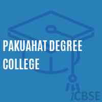 Pakuahat Degree College Logo