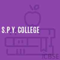 S.P.Y. College Logo
