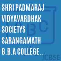 Shri Padmaraj Vidyavardhak Societys Sarangamath B.B.A college for women, Sindagi-586128 (New 2009-10) Logo