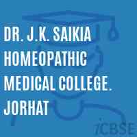 Dr. J.K. Saikia Homeopathic Medical College. Jorhat Logo