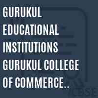 Gurukul Educational Institutions Gurukul College of Commerce Tilak Road Gurukul Lane Ghatkopar East Mumbai 400 077 Logo