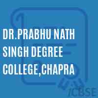 Dr.Prabhu Nath Singh Degree College,Chapra Logo