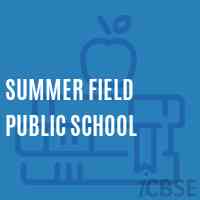 Summer Field Public School Logo