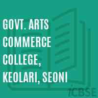 Govt. Arts Commerce College, Keolari, Seoni Logo