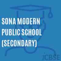 Sona Modern Public School (Secondary) Logo
