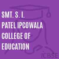 Smt. S. I. Patel Ipcowala College of Education Logo
