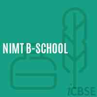 NIMT B-School Logo