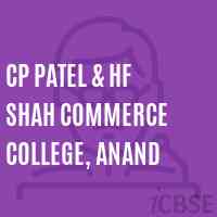 CP Patel & HF Shah Commerce College, Anand Logo