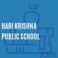 Hari Krishna Public School Logo
