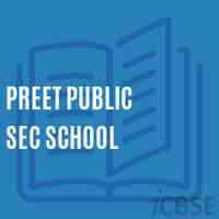 Preet Public Sec School Logo