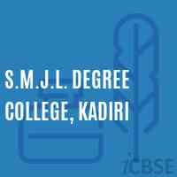 S.M.J.L. Degree College, Kadiri Logo