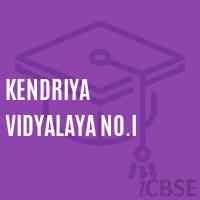 Kendriya Vidyalaya No.I School Logo