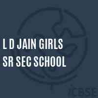 L D Jain Girls Sr Sec School Logo